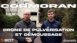 Miniature : Présentation du drone CORMORAN : Drone de pulvérisation et démoussage
