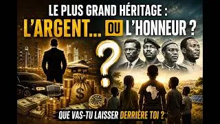Miniature : le plus grand héritage: l'argent ou l'honneur? #Afrique#Sahel#ThomasSankara#Lumumba#Patriotisme