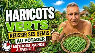 Miniature : Comment je sème mes HARICOTS VERTS au POTAGER 