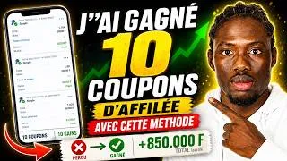 Miniature : J'ai GAGNÉ 10 Coupons D'affilée Avec Cette Méthode @AbrahamPronostic
