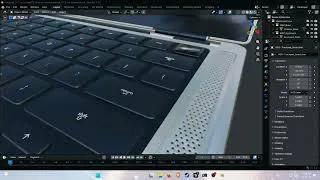 Miniature : GPT-5.6 + Cursor + Blender MCP = A Realistic 3D MacBook