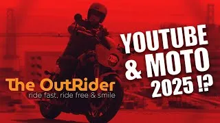Miniature : Créer une chaîne YouTube sur la moto en 2025 !?