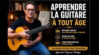 Miniature : Apprendre la guitare classique à l'âge adulte : bienvenue à l'Académie Guitare Sans Frontières