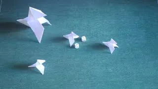 Miniature : Pliage : Cocotte en papier 