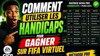 Miniature : COMMENT UTILISER LES HANDICAPS POUR GAGNER SUR FIFA VIRTUEL 🤯📊