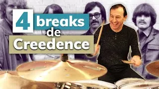 Miniature : Creedence Clearwater Revival : 4 breaks de batterie