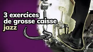 Miniature : La grosse caisse en jazz : 3 exercices d'indépendance