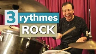 Miniature : 3 rythmes rock incontournables à la batterie