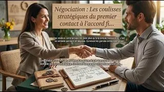 Miniature : Négociation : Les coulisses stratégiques du premier contact à l'accord final 🤝