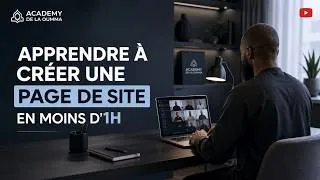 Miniature : Créer une page de site internet en moins d'1h