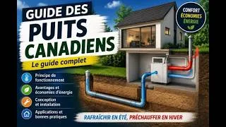 Miniature : Puits canadien : guide complet pour rafraîchir en été et préchauffer en hiver