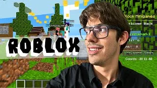 Miniature : Un SERVEUR MINECRAFT sur ROBLOX ? - (Live Roblox)