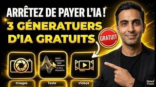 Miniature : Arrêter de payer pour l'IA ! 3 outils d'IA GRATUITS qui génèrent des images et des vidéos Omni Flash