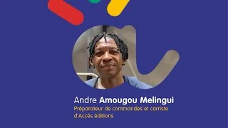 Miniature : Collaborateur | André Amougou • Préparateur de commandes et carriste d'Accès éditions