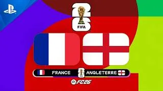 Miniature : France vs Angleterre | Coupe du Monde 2026 [EAFC 26]