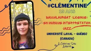 Miniature : #Clémentine - Baccalauréat (licence) en musique Interprétation jazz
