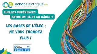 Miniature : Fil électrique ou câble électrique : quelle est la différence ? ⚡