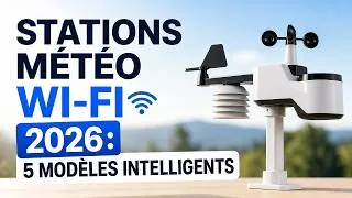 Miniature : Stations météo Wi-Fi 2026 : 5 modèles intelligents