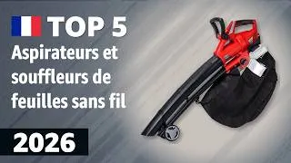 Miniature : Aspirateurs et souffleurs de feuilles sans fil 2026 : Top 5