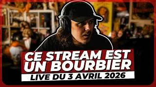 Miniature : Je stream dans un endroit HOSTILE et RIEN ne fonctionne ! - Live du 03/04/26