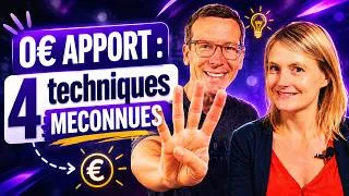 Miniature : 4 Techniques pour investir SANS APPORT en 2026
