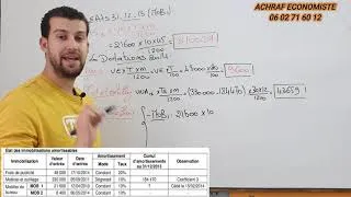 Miniature : ✅  Comptabilité Générale : Les amortissement partie 3 ( examen National ) 🔥