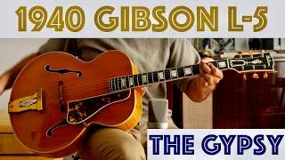 Miniature : The Gypsy Billy Reid - 1945 played on a 1940 Gibson L 5