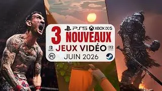 Miniature : Les 3 JEUX à ne pas MANQUER en JUIN 2026 !