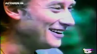 Miniature : johnny hallyday - johnny et etienne roda gil en cadillac - backstage reportage 1989