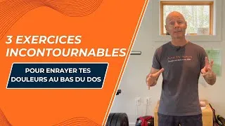 Miniature : 3 exercices incontournables pour enrayer tes douleurs au bas du dos