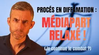 Miniature : Je perds mon procès contre Médiapart. Pourtant, "diffamer n'est pas jouer".