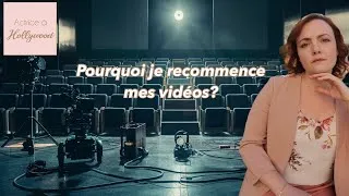Miniature : Pourquoi je recommence mes vidéos?