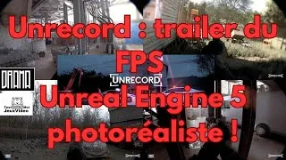 Miniature : Trailer Gameplay UNRECORD - FPS Tactique photoréaliste ! 4k - 60FPS - DRAMA Studio - Unreal Engine 5