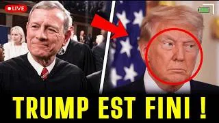Miniature : la séance en direct de la Cour suprême où un juge quitte la salle après les insultes de Trump  !