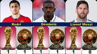 Miniature : Les joueurs qui ont gagné la Coupe du monde et le ballon d'or 