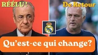 Miniature : Florentino Perez Réélu Président du Real : Mourinho, Konaté, Dumfries... Tout ce qui Change !