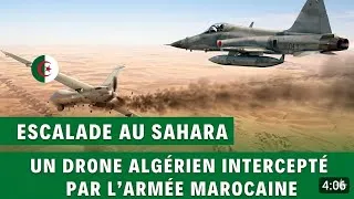 Miniature : 🚨😬 Sahara : drone algérien stoppé, le Maroc répond fermement