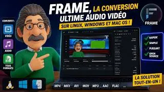 Miniature : Frame, la conversion audio vidéo ultime sur Linux, Windows et Mac OS !
