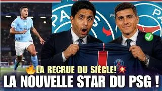 Miniature : ⚡ PERSONNE N'Y CROYAIT ! RODRI REJOINT LE PSG DANS UN TRANSFERT HISTORIQUE | ACTU PSG