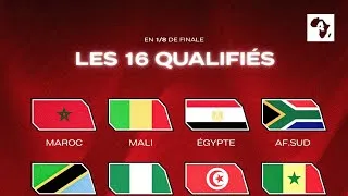 Miniature : Comment les ÉQUIPES de la CAN sont en HUITIÈMES de finale 