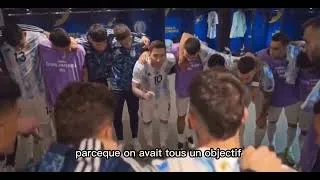 Miniature : Lionel messi - son discours poigant avant la finale contre Brésil ( copa )