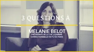 Miniature : Comparutions immédiates : « 3 questions » à Mélanie Belot, présidente d’audience au TJ de Paris