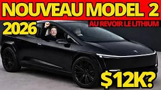 Miniature : Tesla Model 2 2026 : 12 749$ ? châssis monobloc + pneus graphène + FSD v14.2.1 + 10 000 cycles