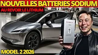 Miniature : La nouvelle batterie SODIUM : 350–450 km, 0–80% 20 min, -30% coût — Tesla change de cap ?