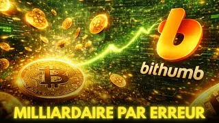 Miniature : ERREUR HISTORIQUE : 2 000 BTC envoyés par erreur… et revendus aussitôt ❌✅