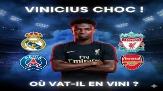 Miniature : Real, Arabie Saoudite ou PSG ? Le choix surprenant de Vinicius Junior !