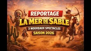 Miniature : REPORTAGE : La mer de Sable fait le plein de nouveaux spectacles pour sa saison 2026