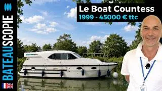 Miniature : Le Boat Countess 1999 - 45 000 euros pour une jolie vedette néerlandaise 2 cabines et 2 salles d'eau