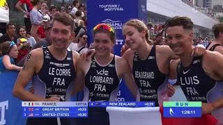 Miniature : Équipe de France de triathlon championne du monde ! - Championnat du monde de Montréal