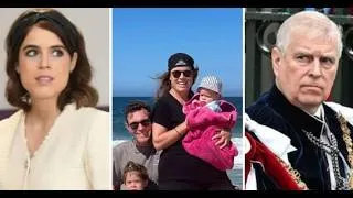 Miniature : La princesse Eugénie snobe Andrew et désigne Jack Brooksbank comme « meilleur papa » dans un message